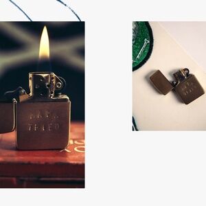 Zippo Hand-Stamped 'Mama Tried'